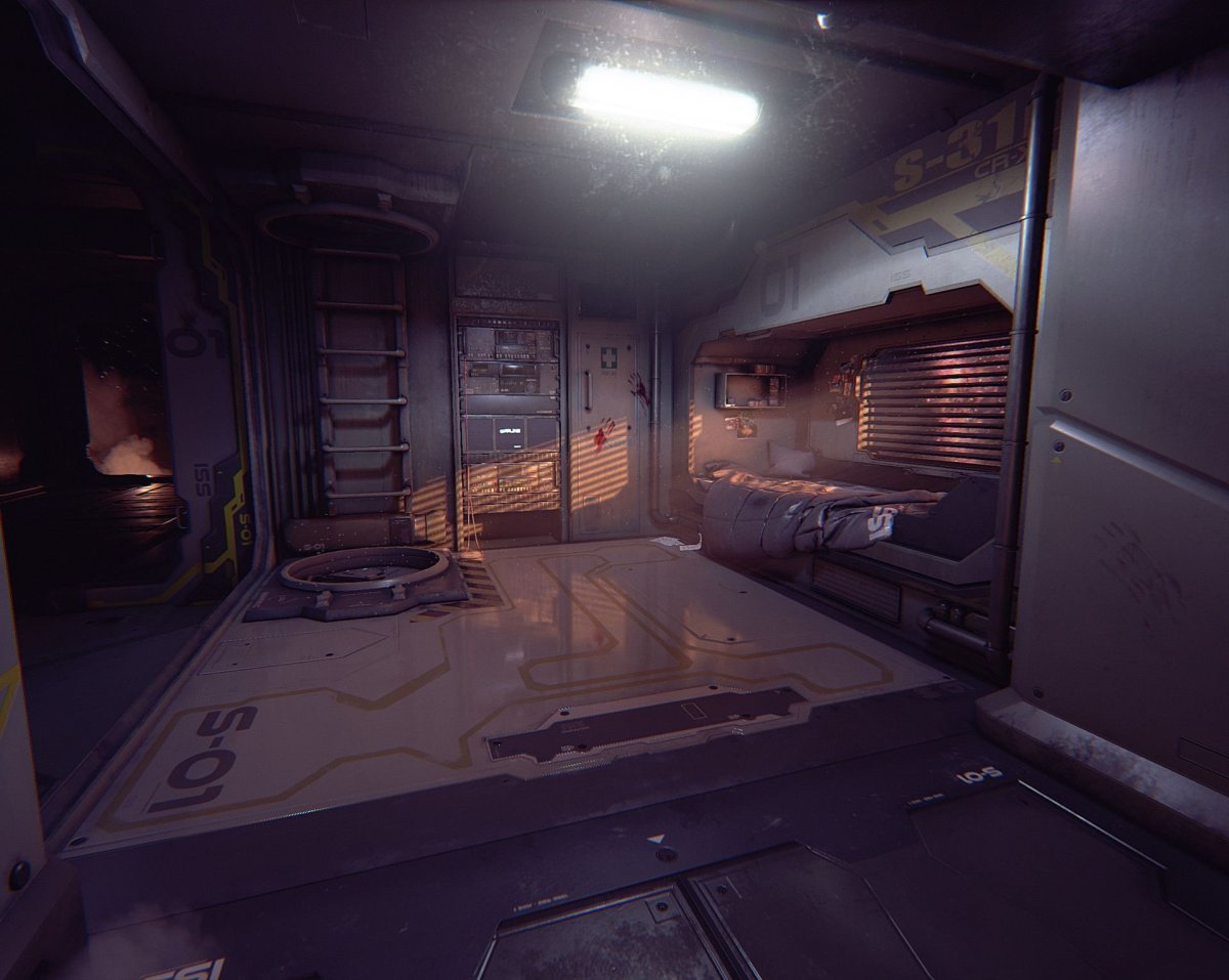 Комната космического корабля