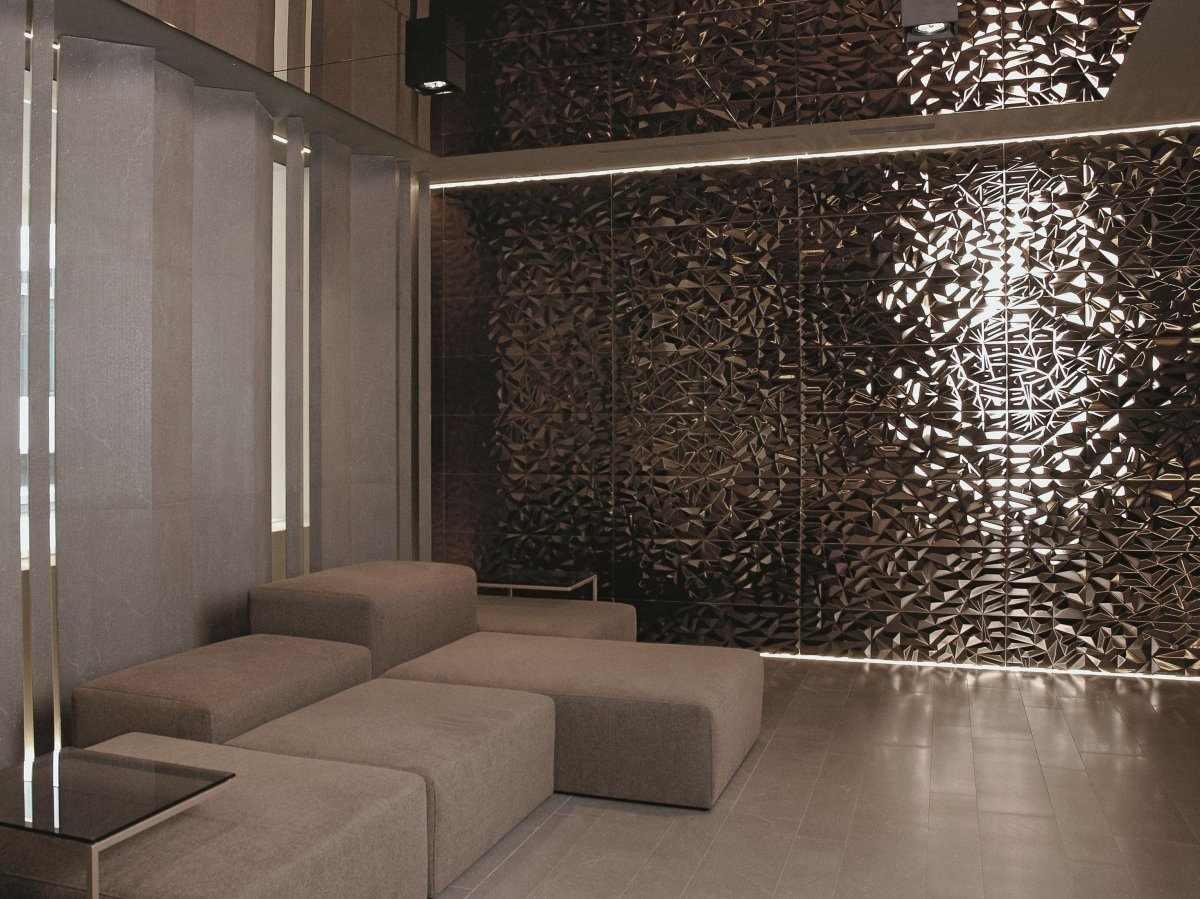 Плитка Venis Prisma Bronze