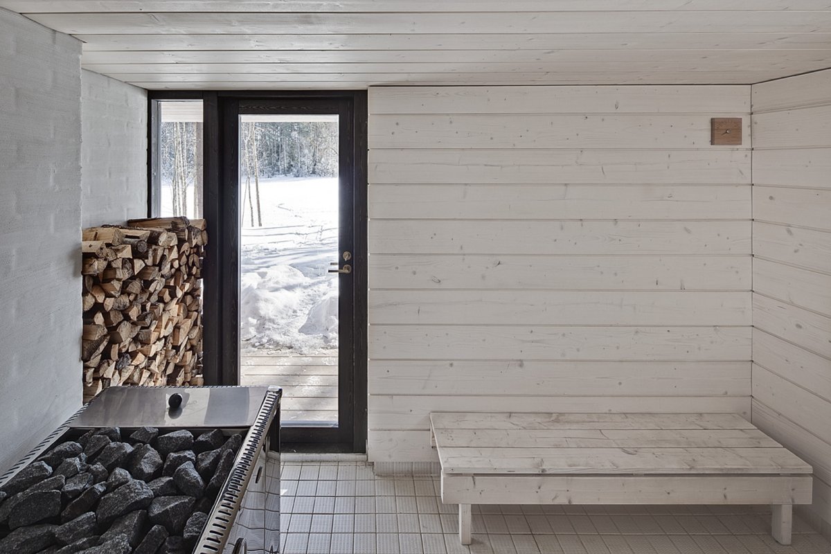 Баня в стиле Минимализм