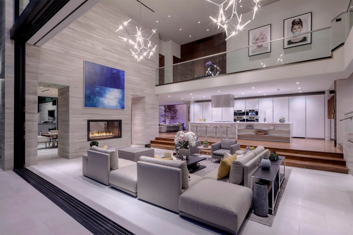 Интерьеры домов в современном стиле