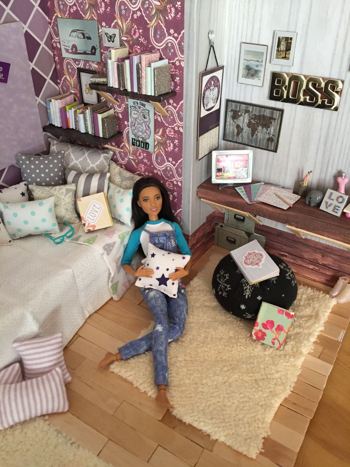 Комната для кукол Барби