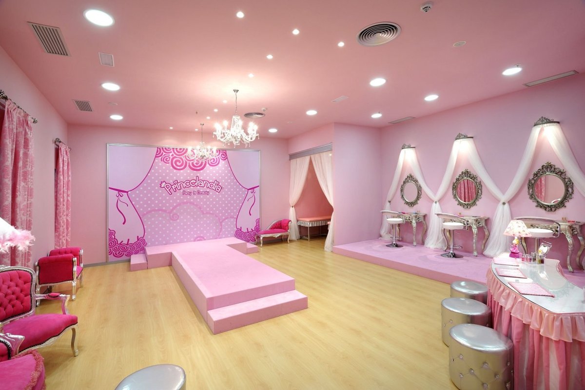Детская комната в салоне красоты