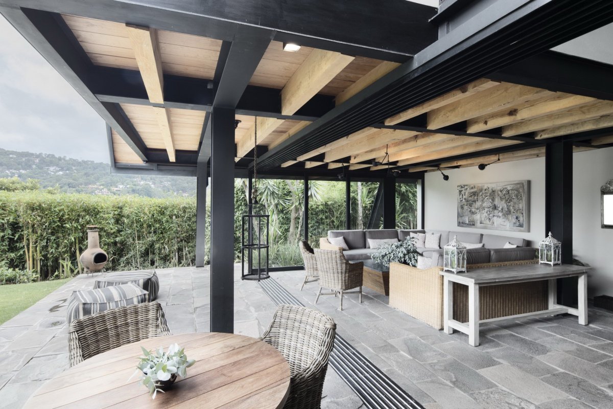 Веранда в стиле лофт