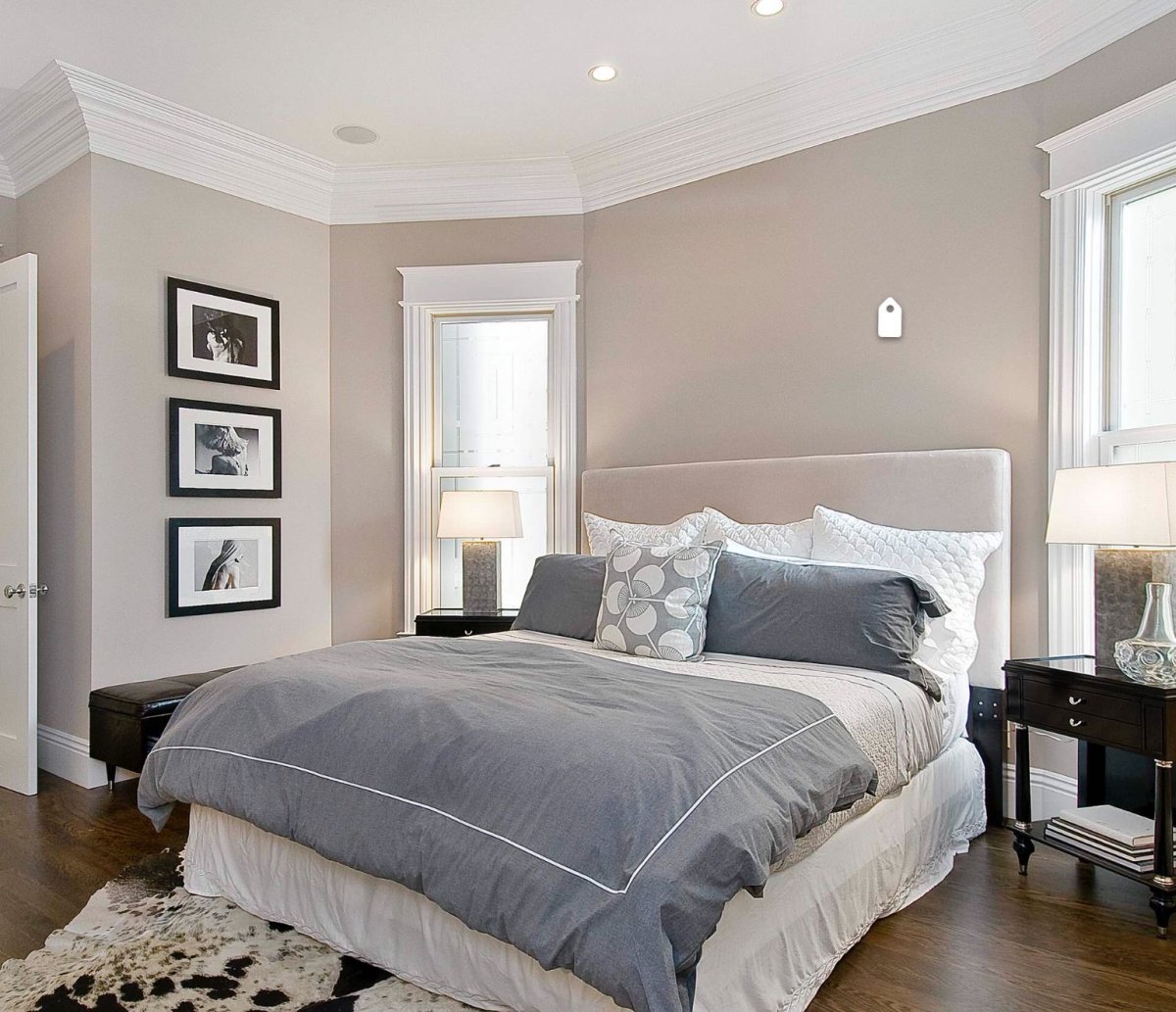 Серо бежевая краска для стен