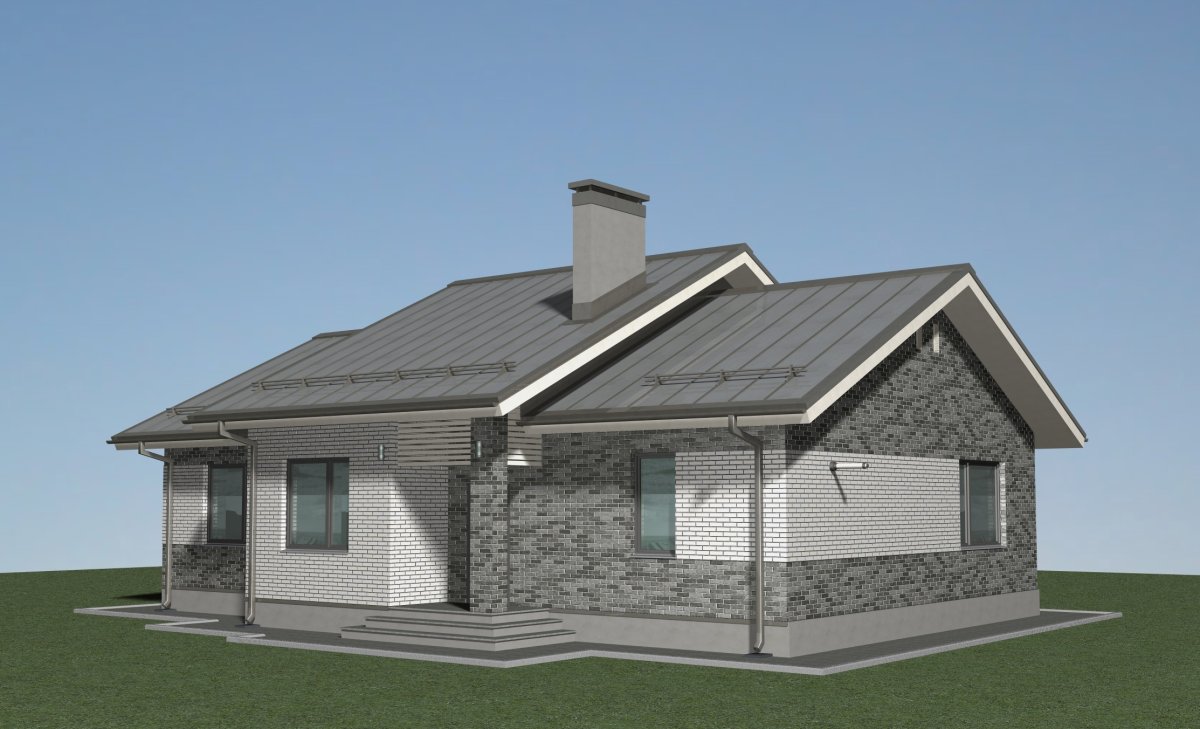 Проекты домов из газобетона в скандинавском стиле