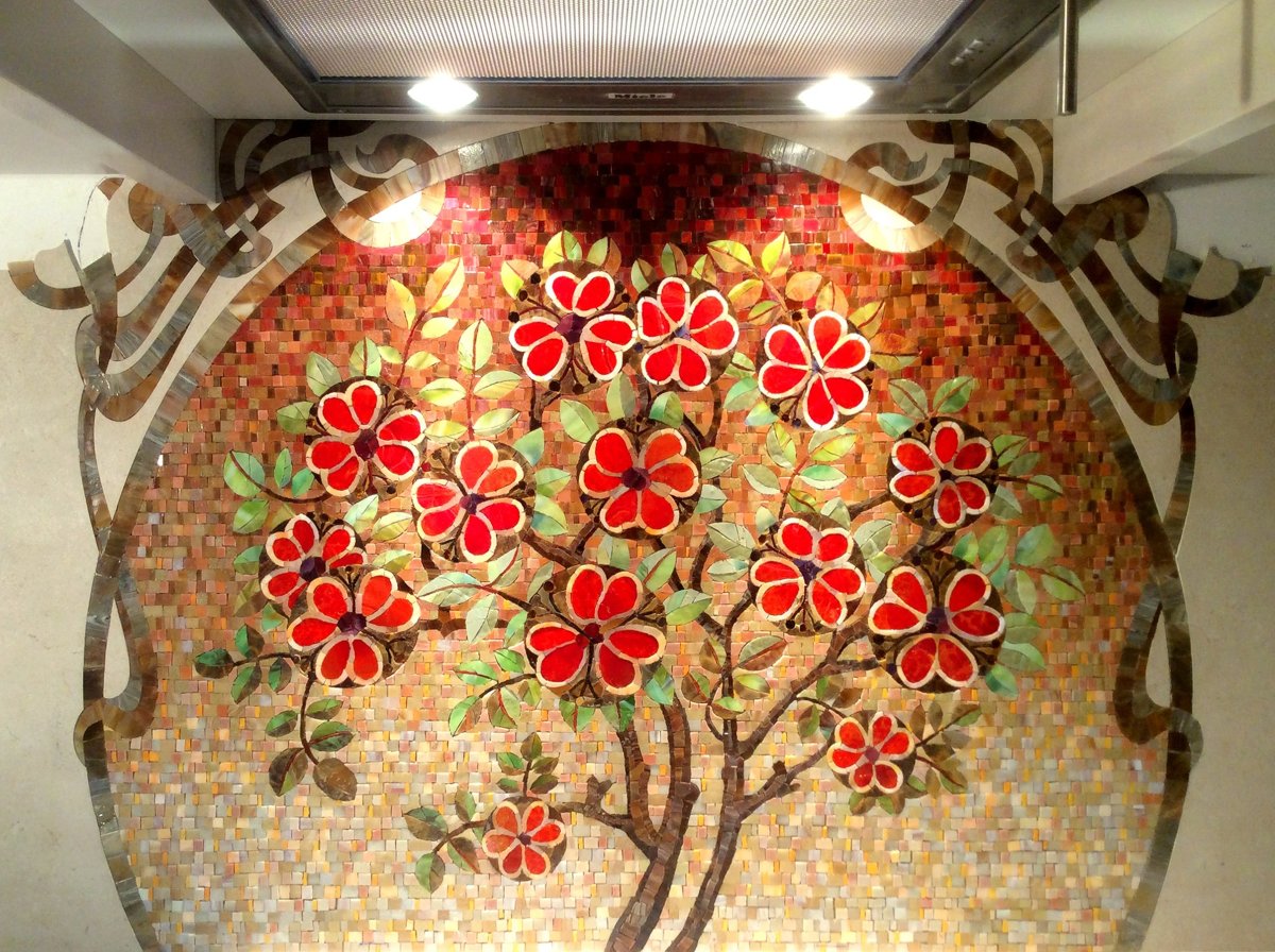 Мозаичное панно Модерн