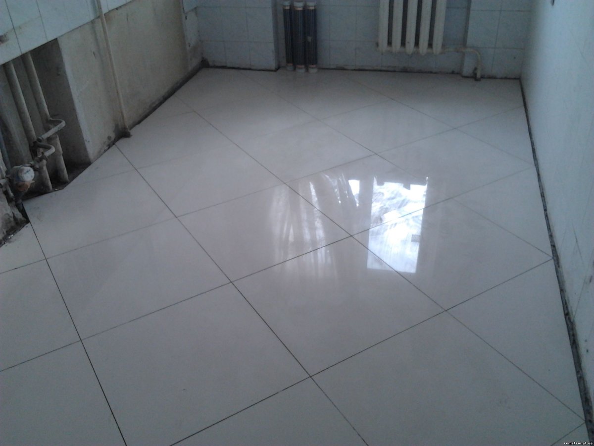 Укладка керамогранита 60х60 на пол