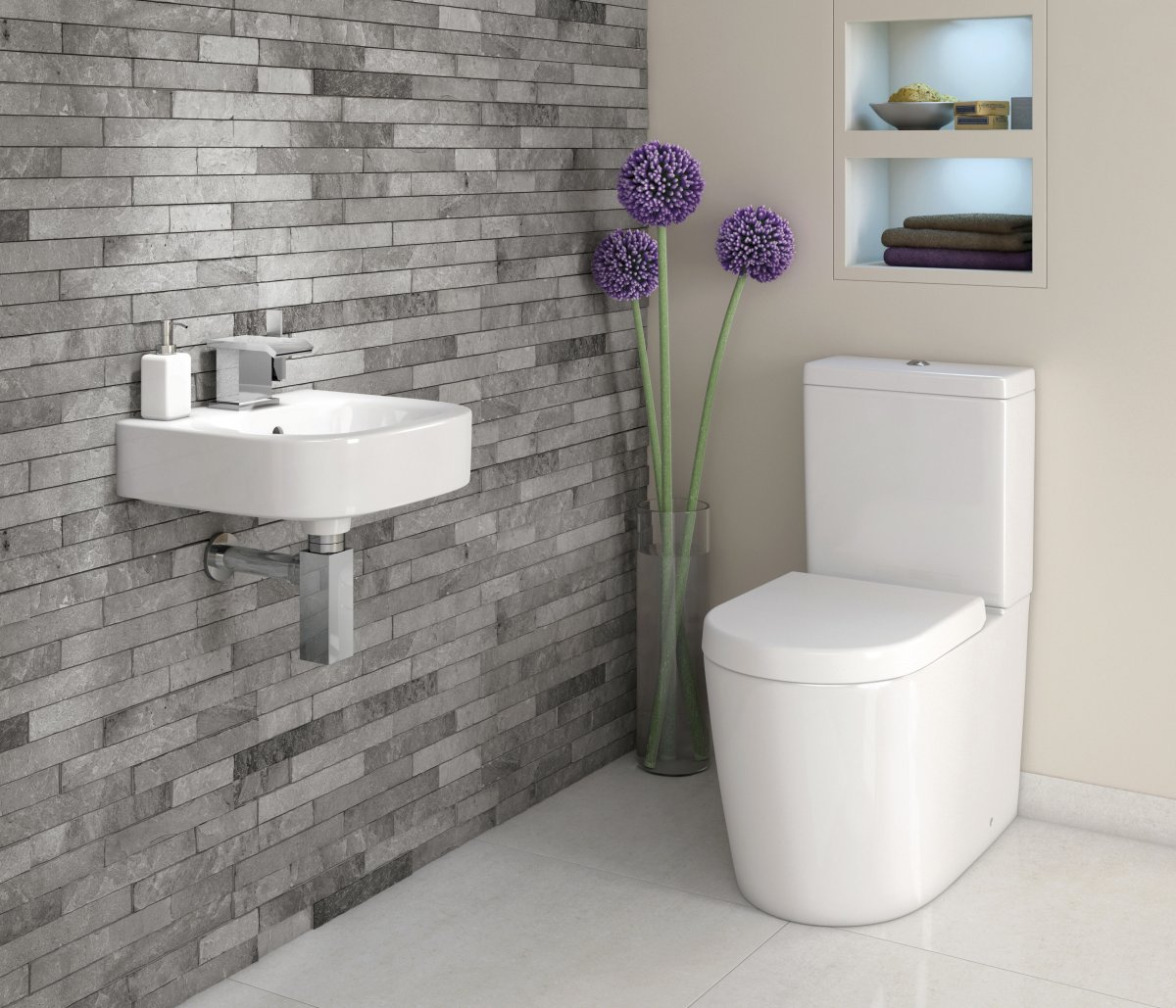 Унитаз в интерьере ванной