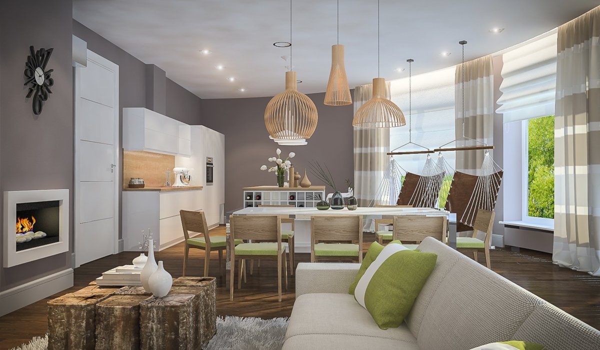 Кухня экостиль Минимализм