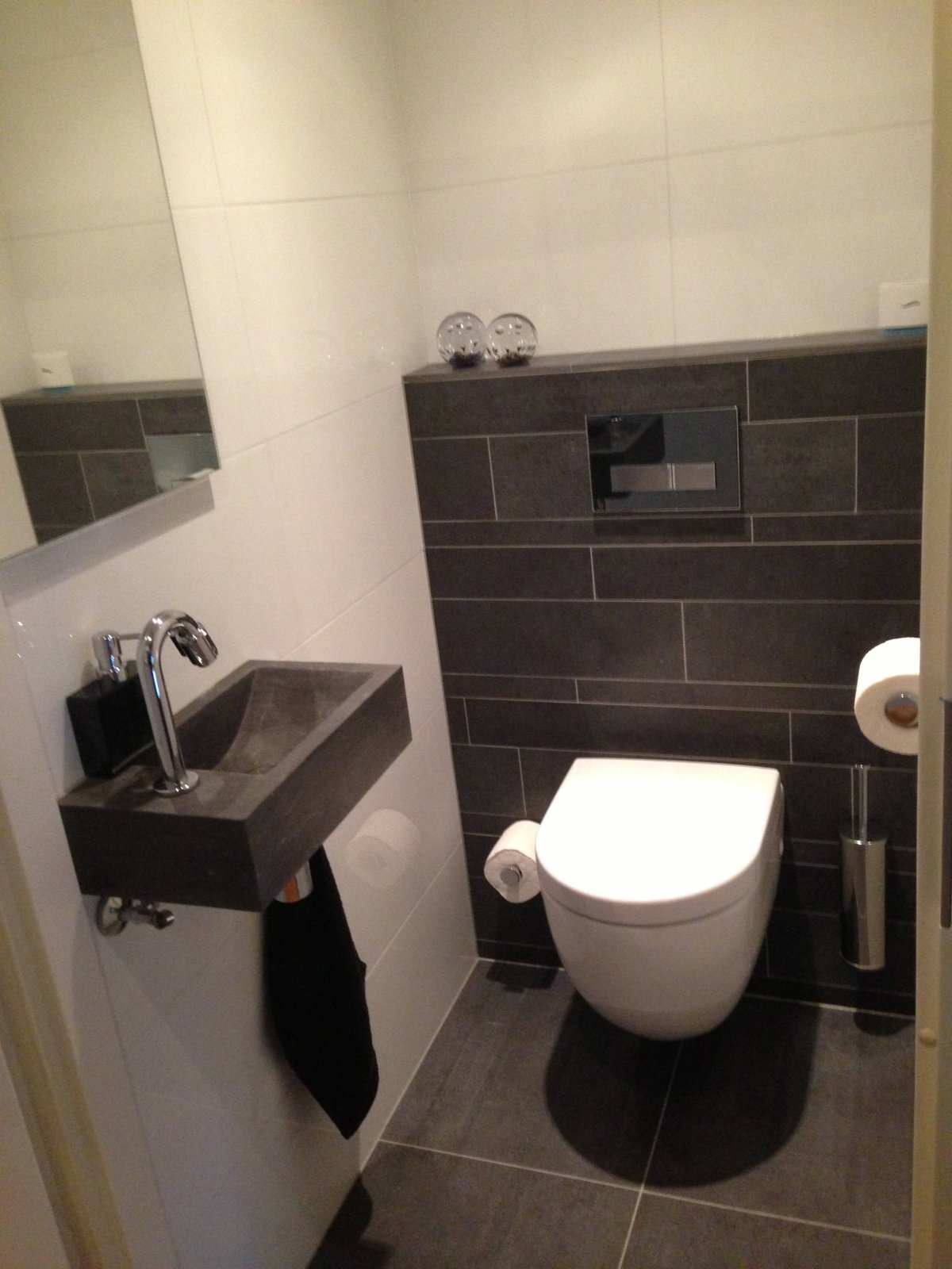 Между раковиной и унитазом