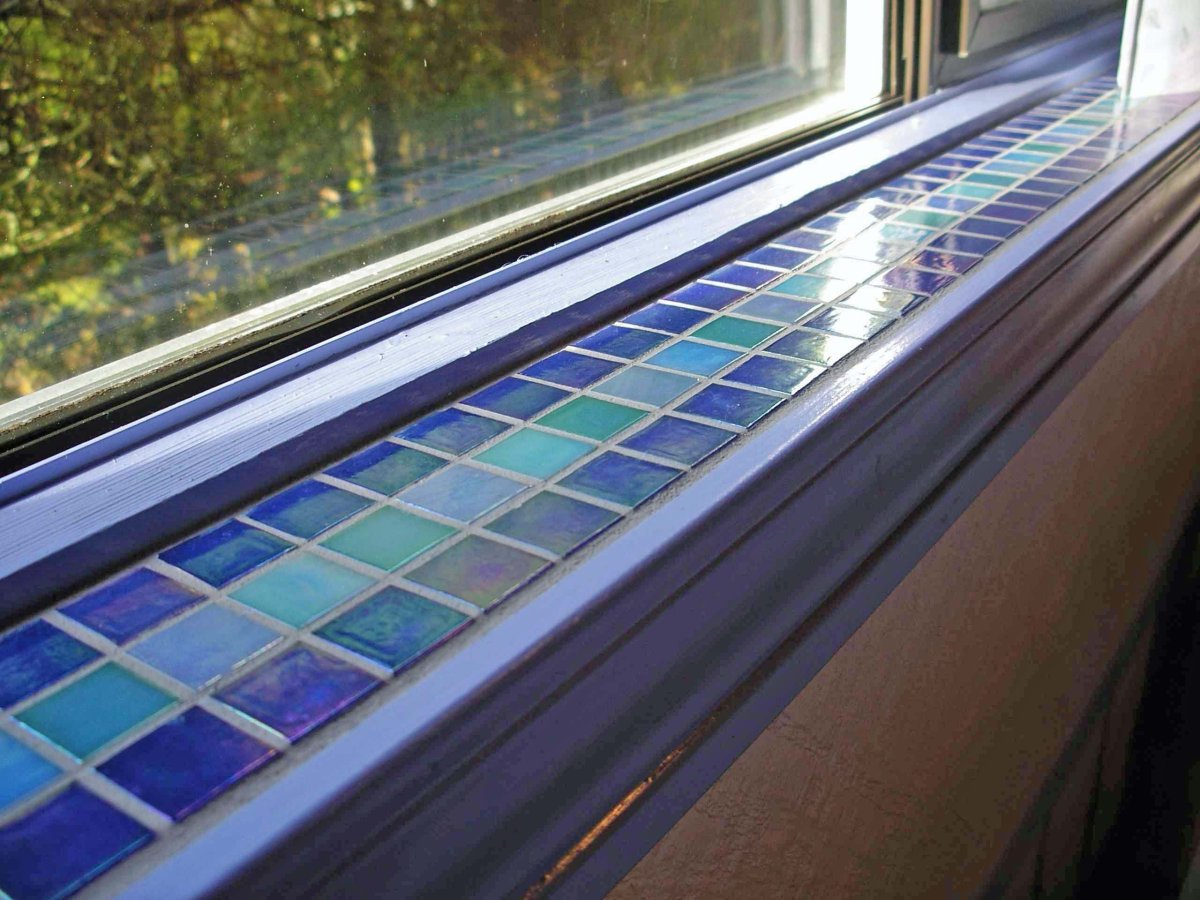 Tiled Window Sill