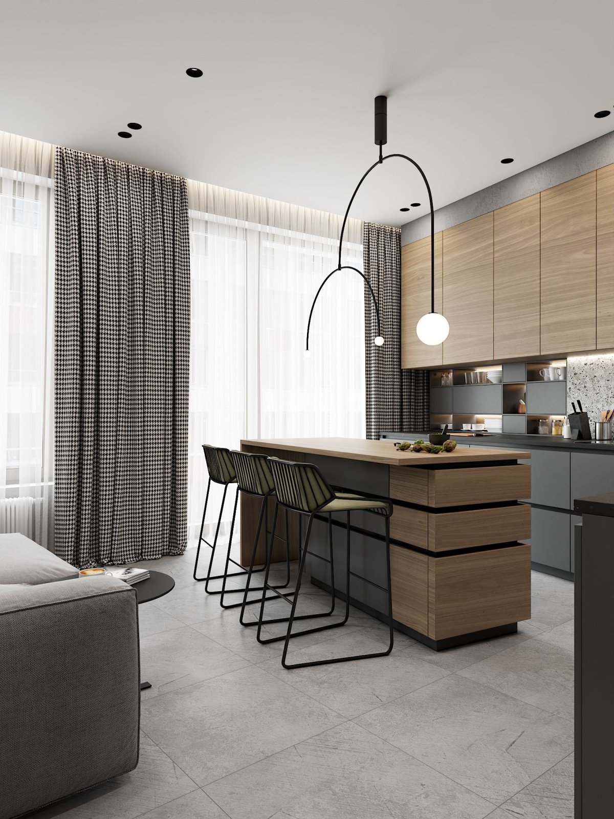 Кухни в стиле Минимализм