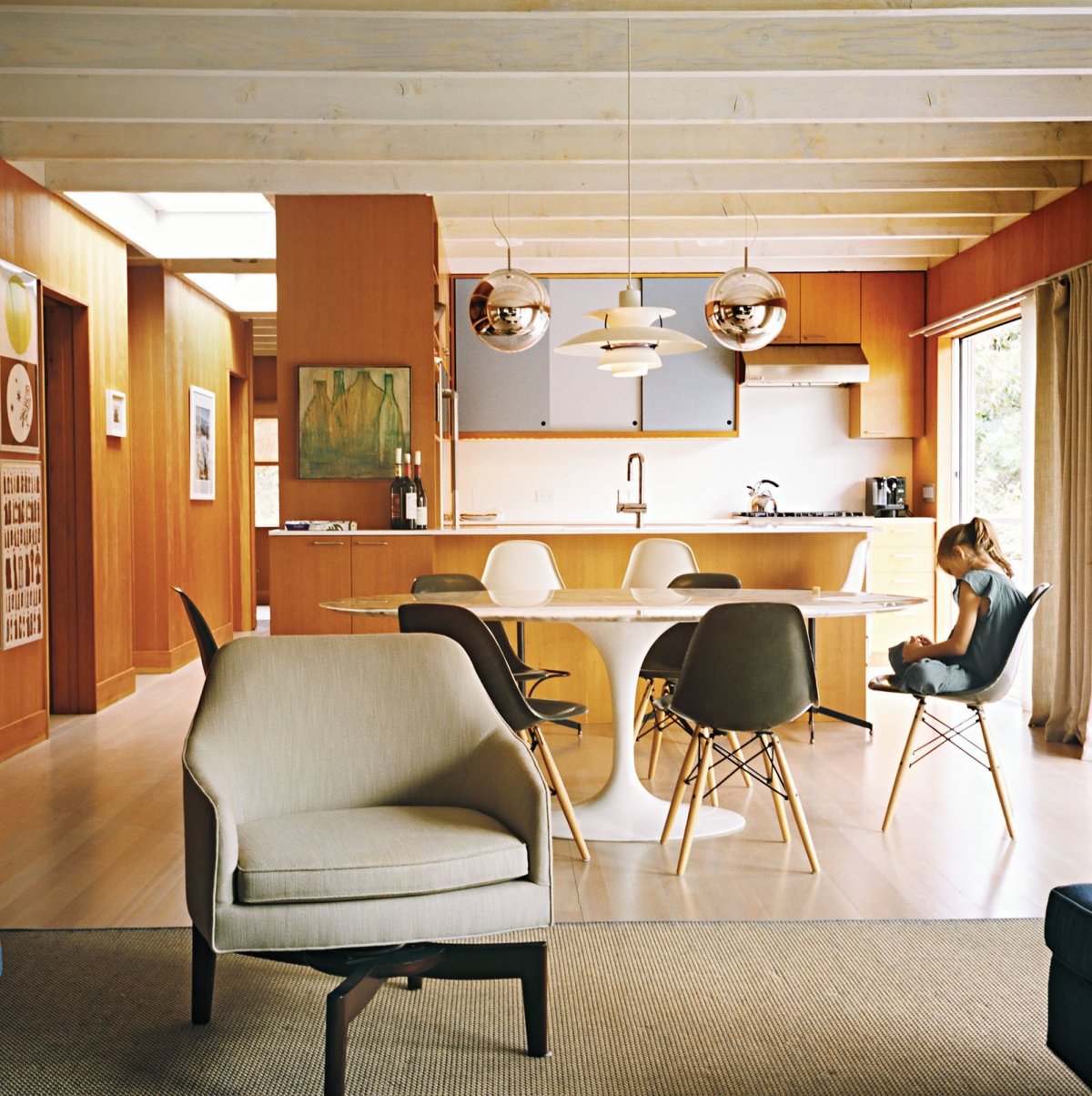 Mid Century дизайн салона