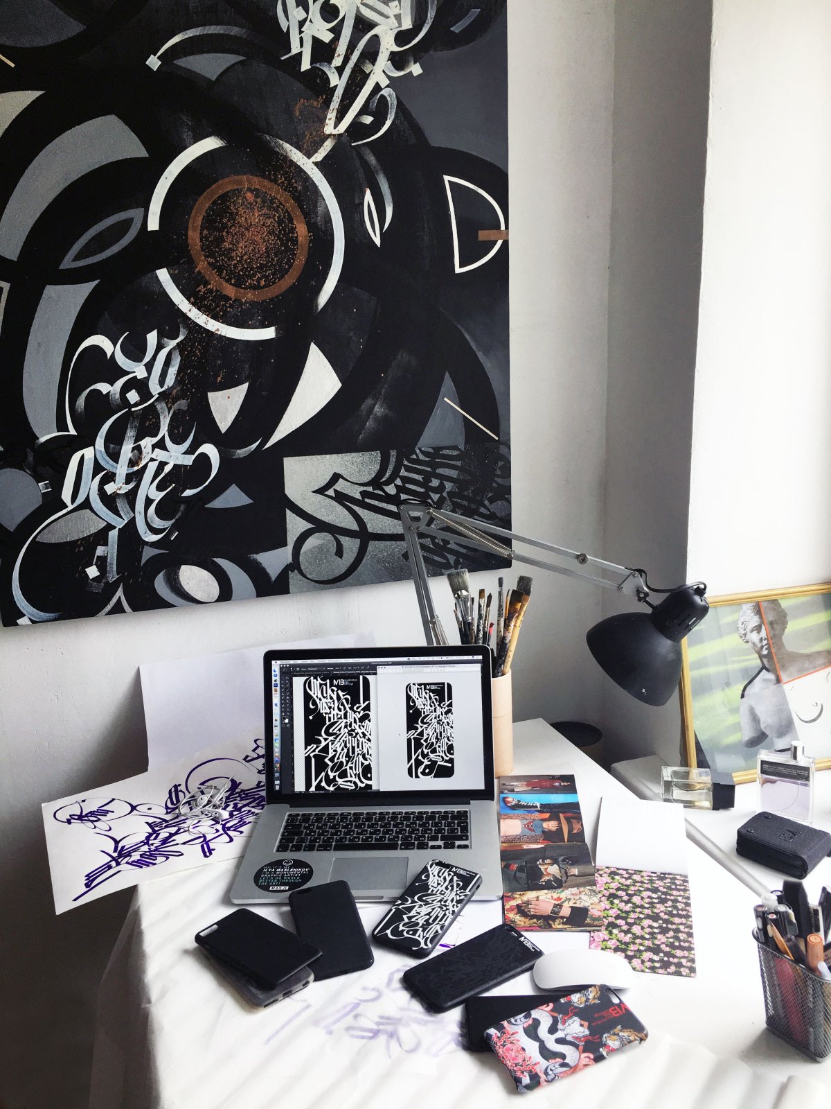 Каллиграфия картины для интерьера