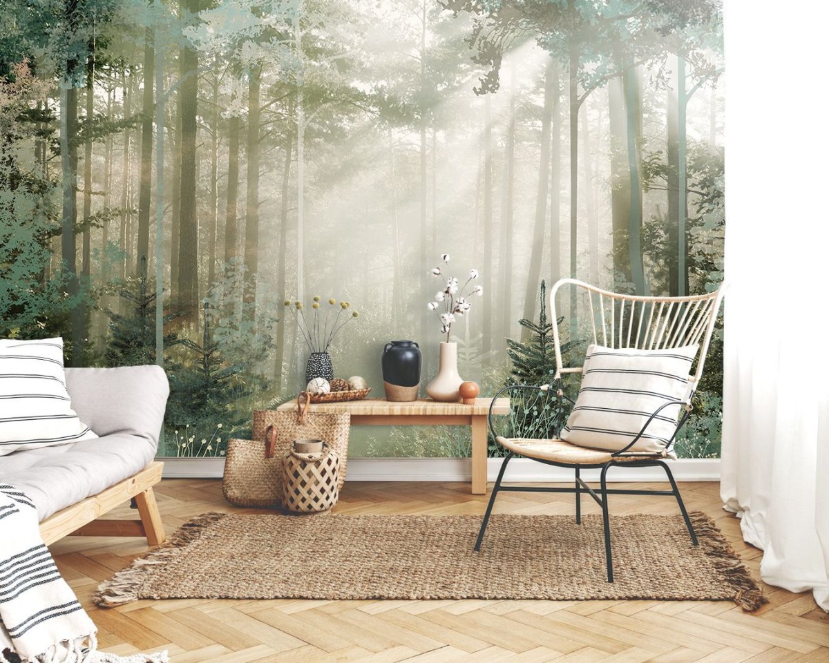 Мебель с пейзажем