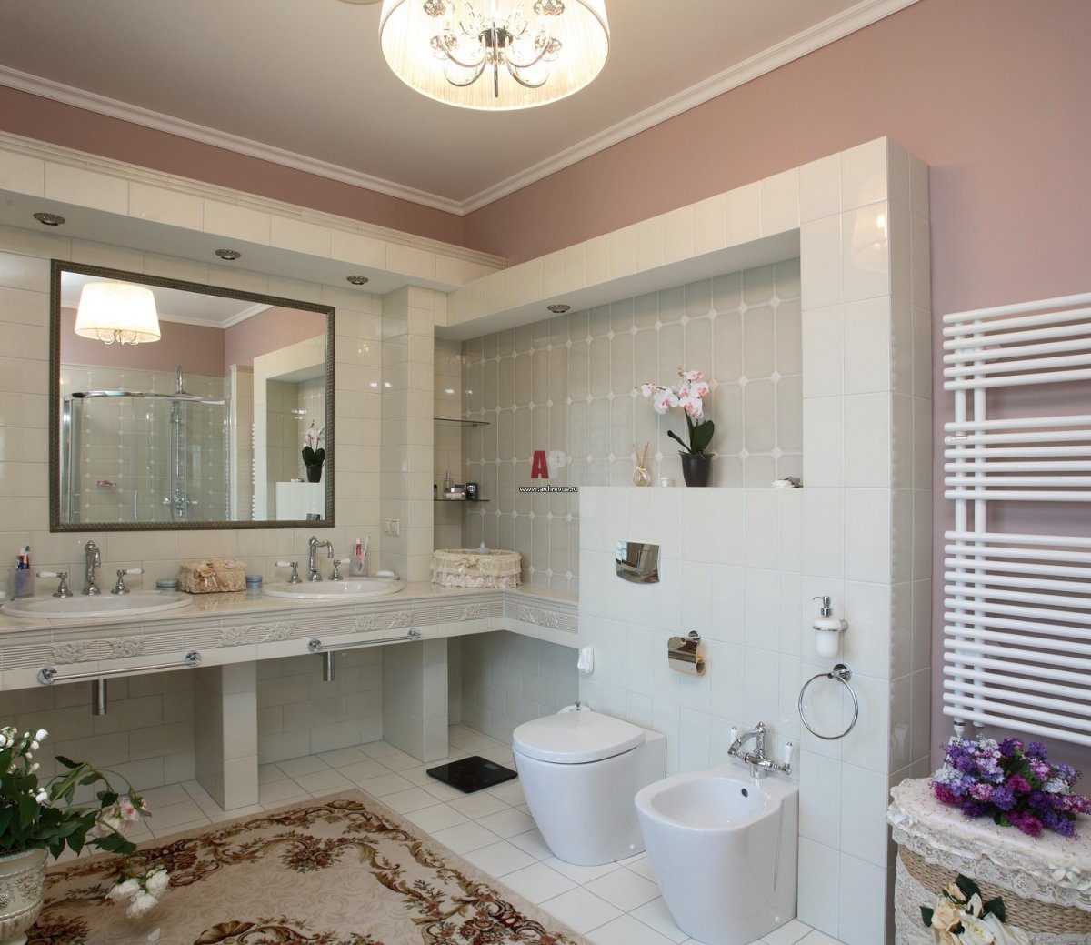 Красивые Ванные комнаты Неоклассика