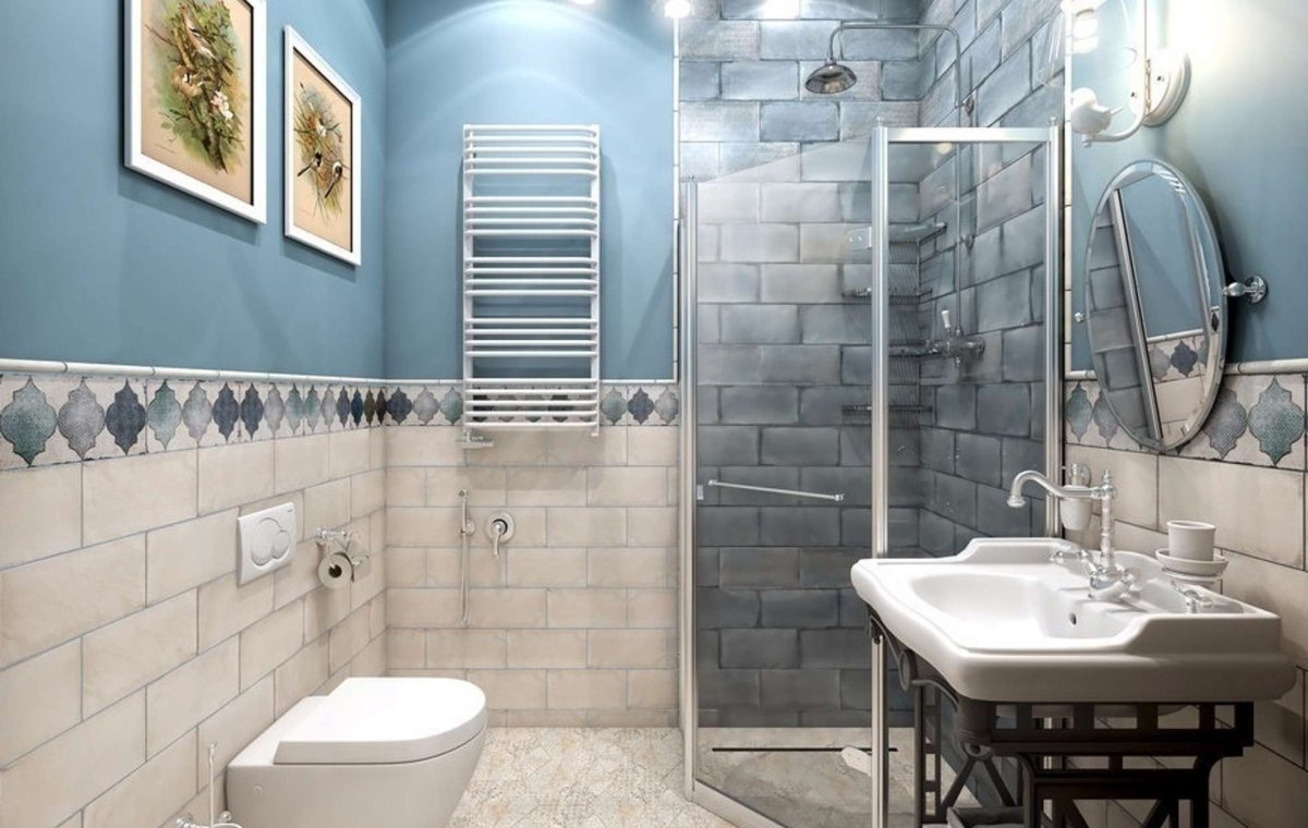 Дизайн душевой Марина Саркисьян