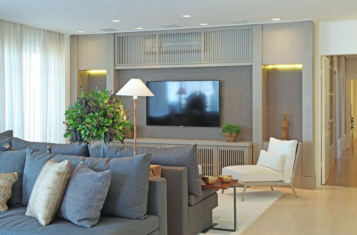 Скрытый кондиционер в интерьере