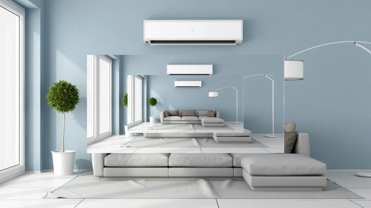 Кондиционер в интерьере