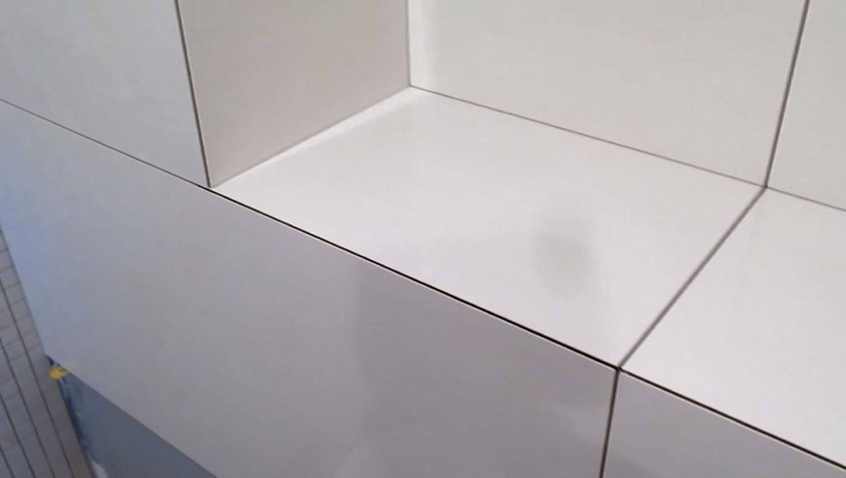 Плитка с запилом под 45 градусов