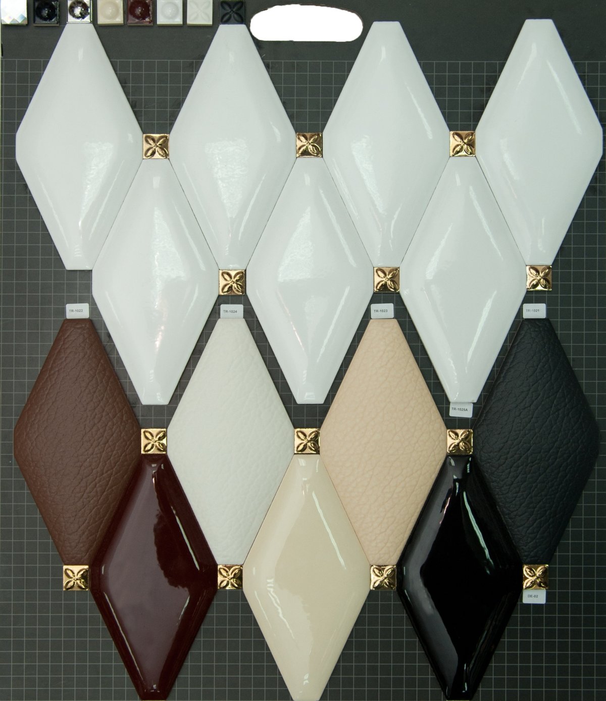 Плитка ромб выпуклый гладкий lp007а