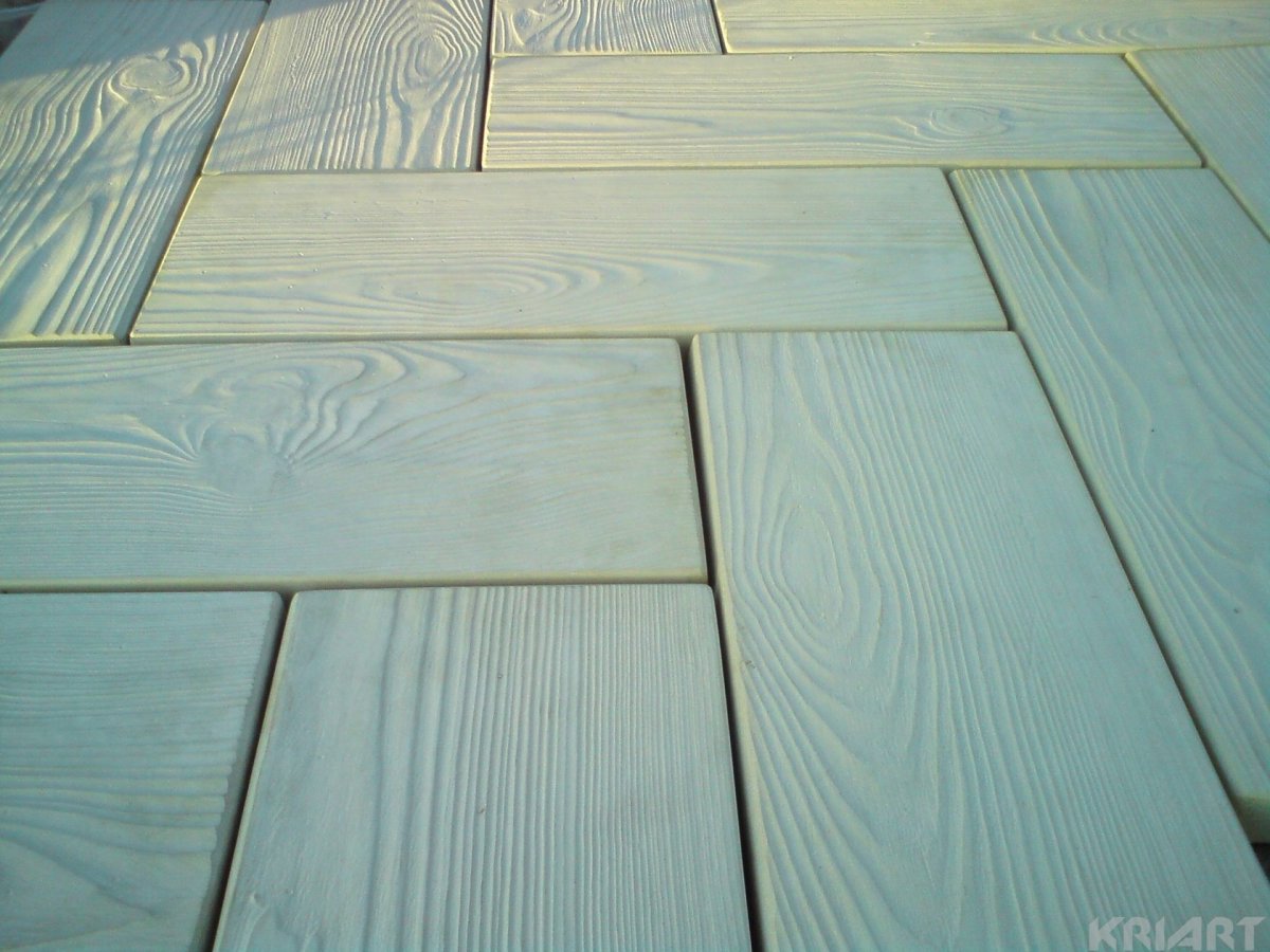 Тротуарная плитка Корабельная доска