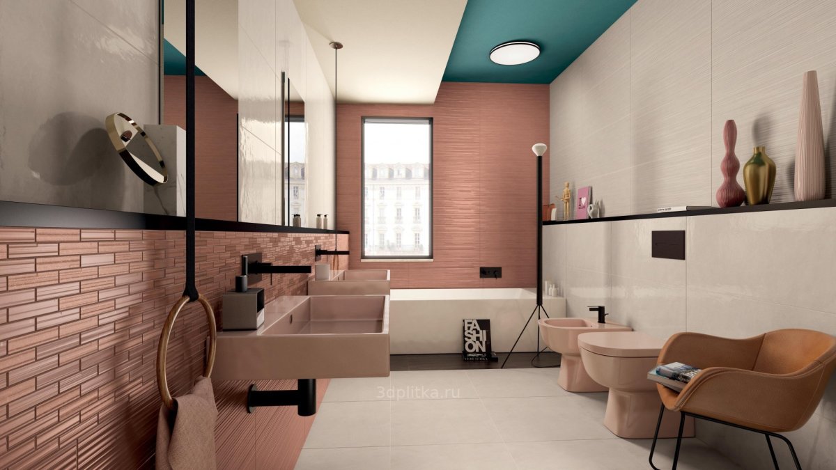 Marca Corona плитка в интерьере