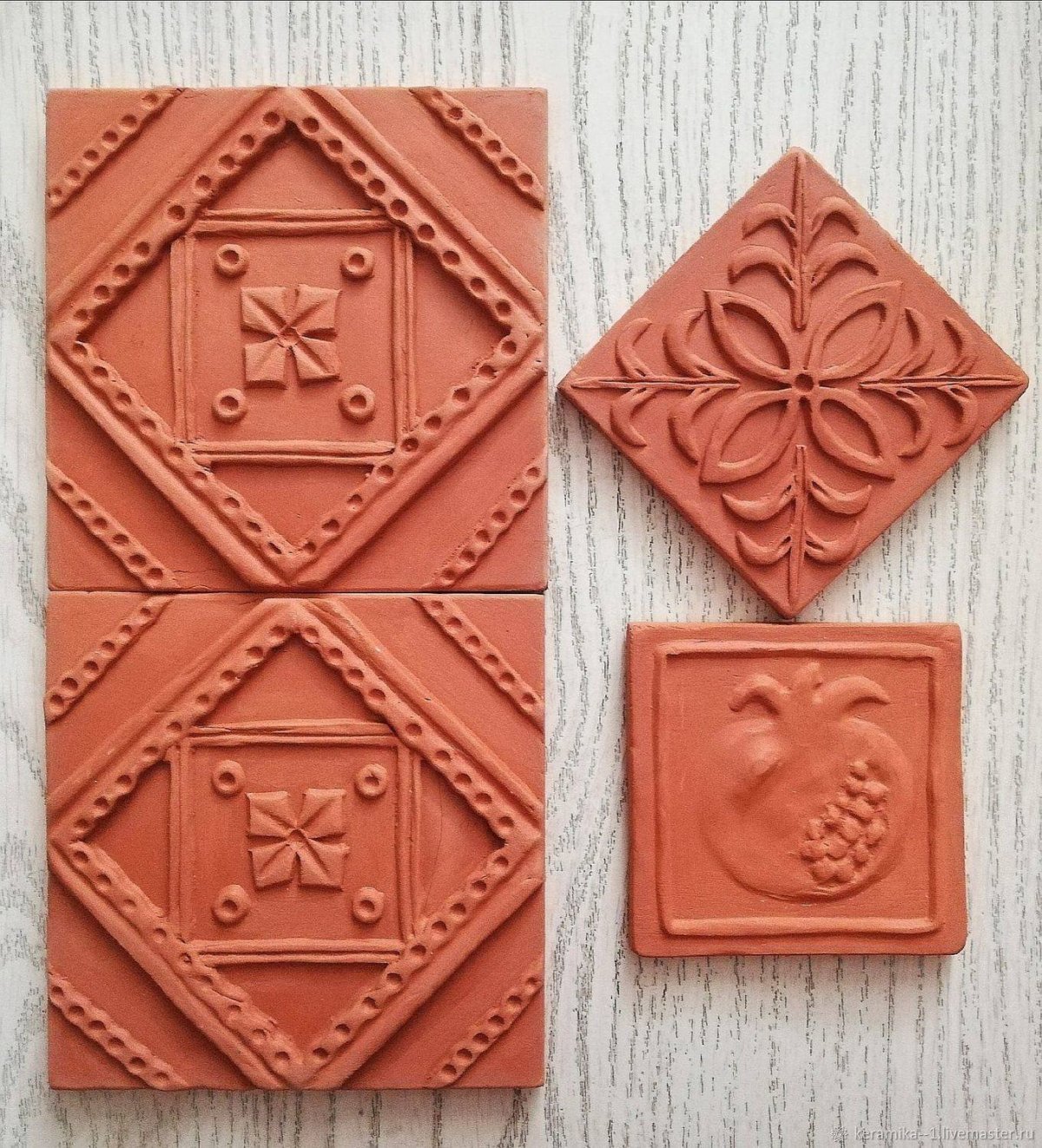 Терракот плитка для печей