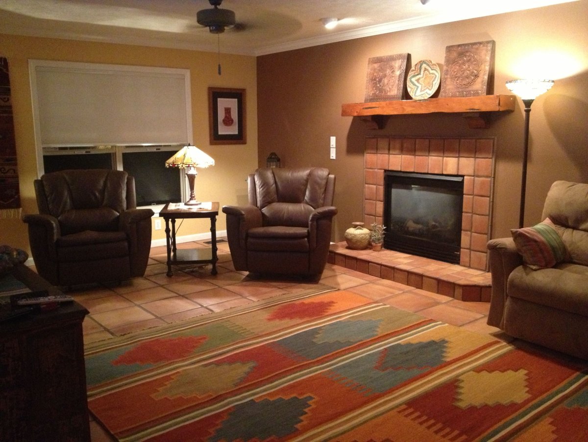 Терракотовый камин