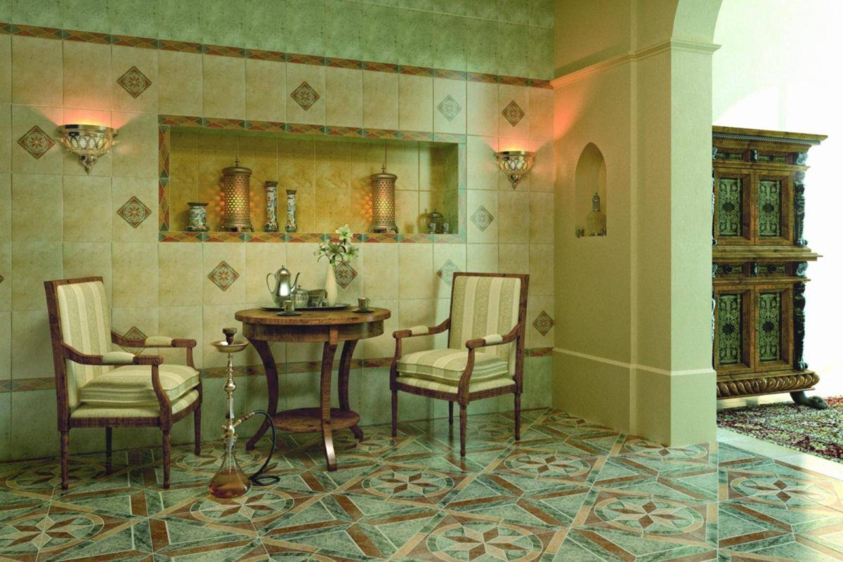 Плитка в византийском стиле