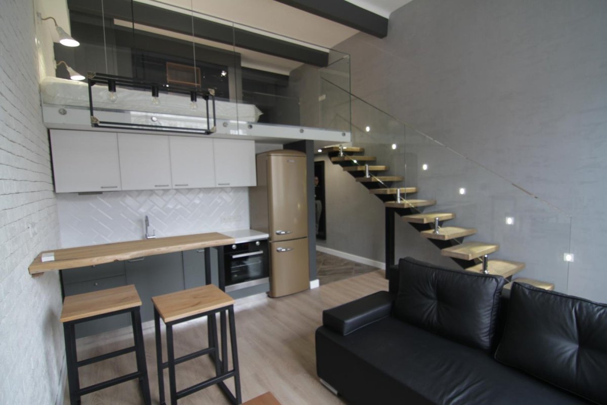 Студия 2х уровневая