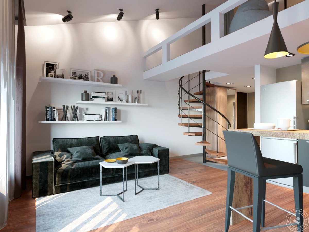 Двухуровневая студия