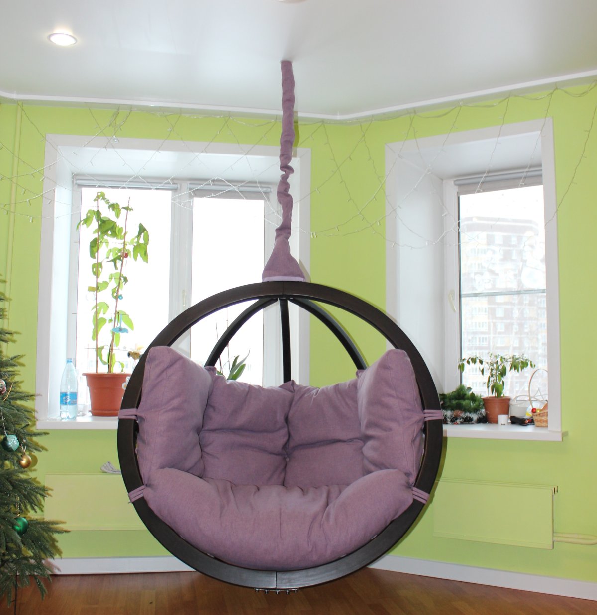 Подвесное кресло к потолку