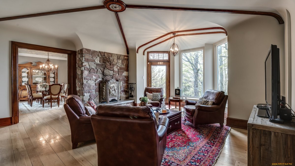 Интерьер комнаты в немецком стиле