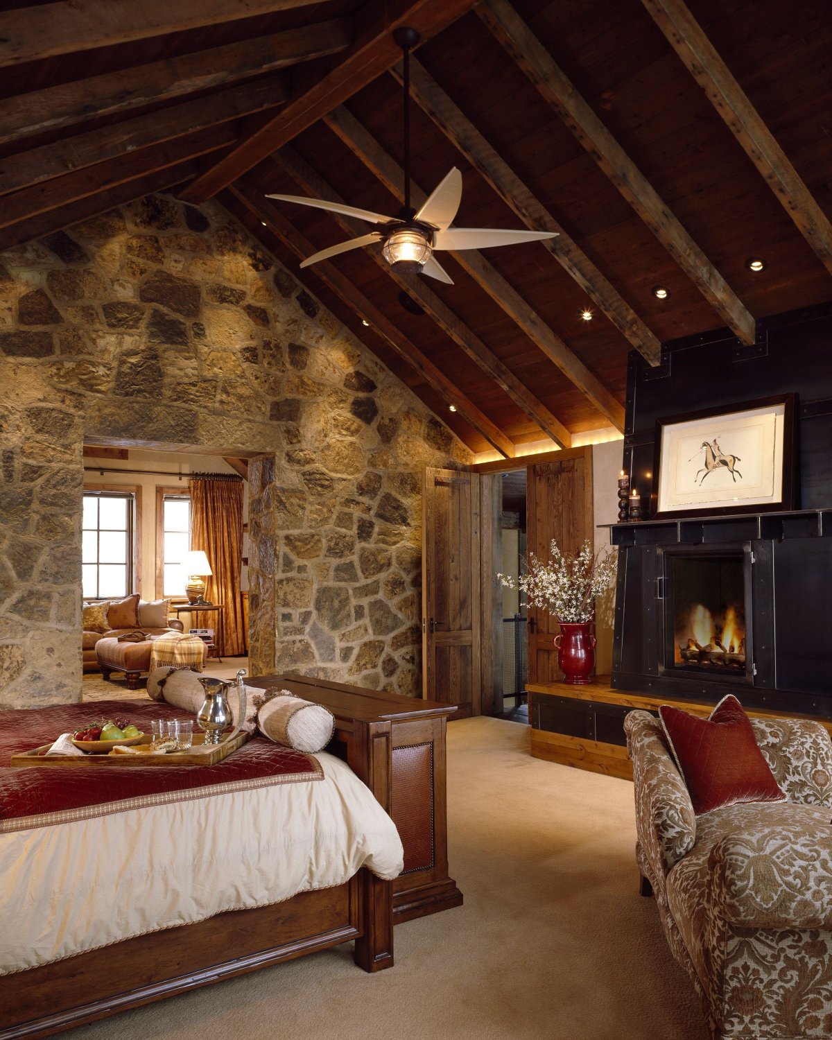 Спальня стиль Шале+ Прованс