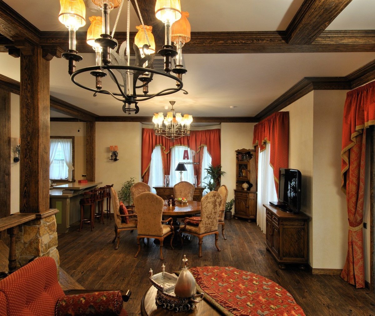 Баварский стиль в интерьере