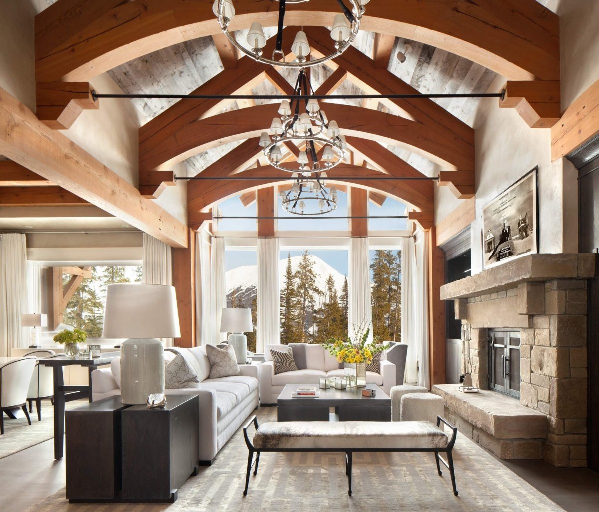 Фахверк в стиле Шале