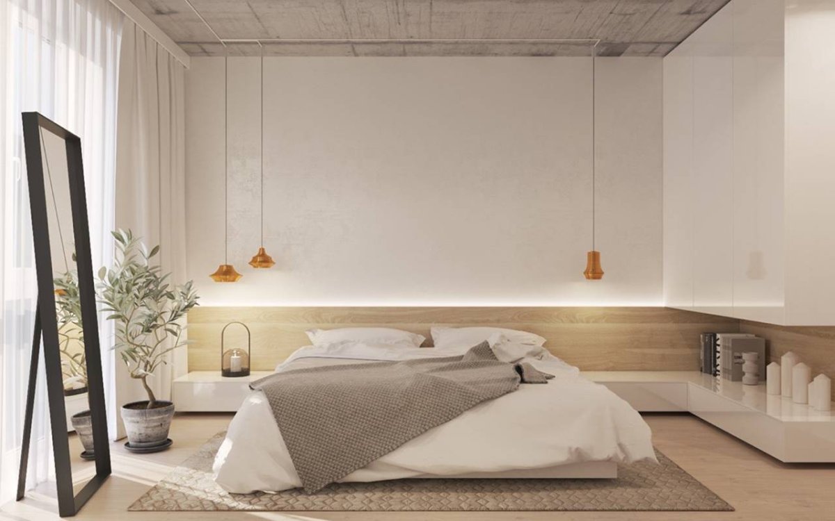 Спальня Минимализм