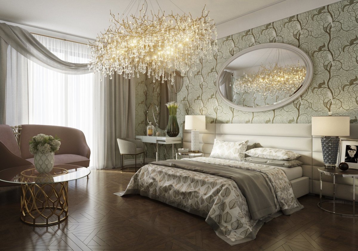 Интерьер спальни известных дизайнеров