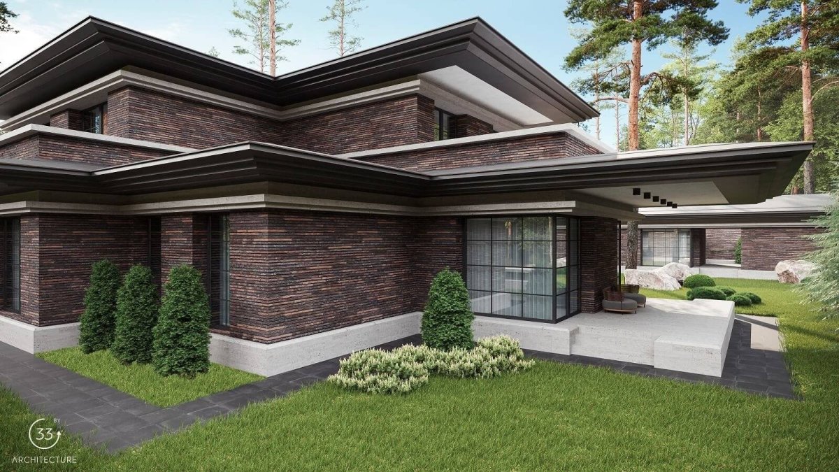 Проекты Райта 300м2 Ротенштейн