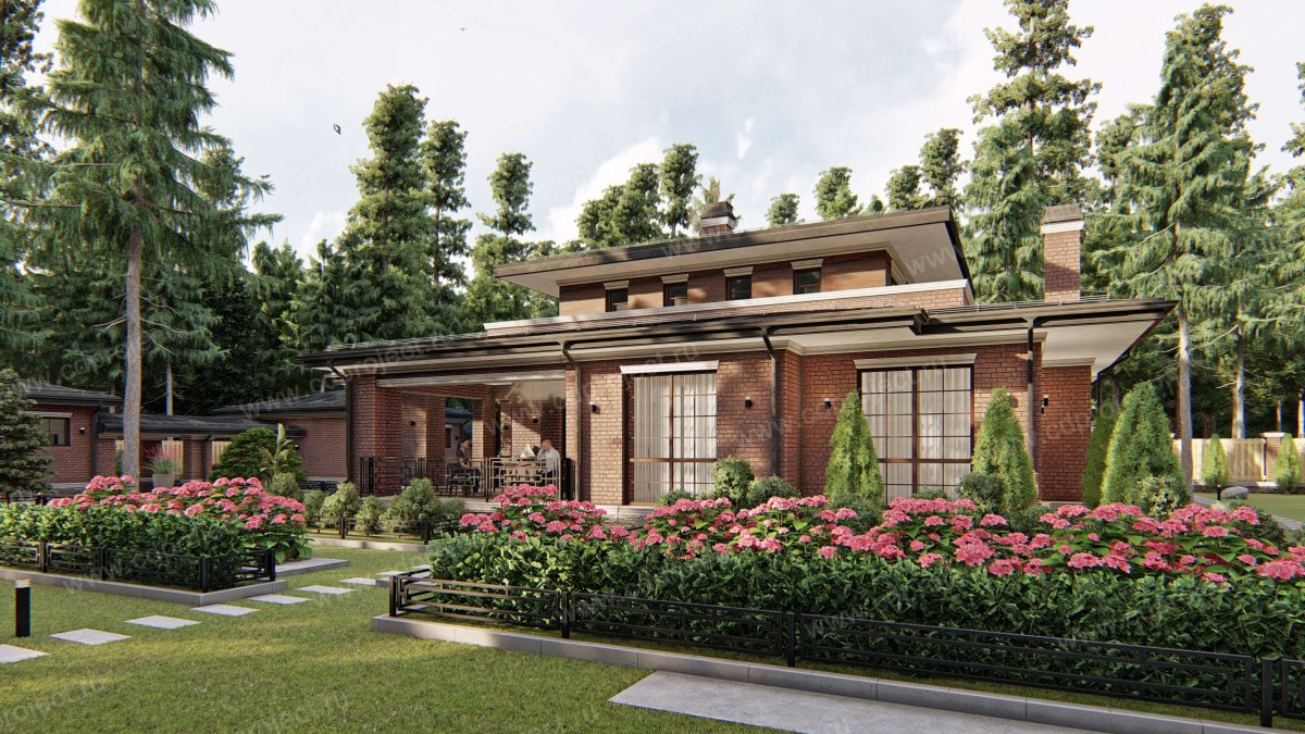 Михаил усов дом в стиле Райта