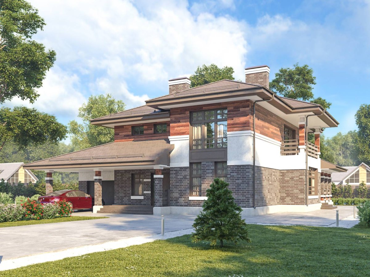 Дом в стиле Райта Миллениум парк