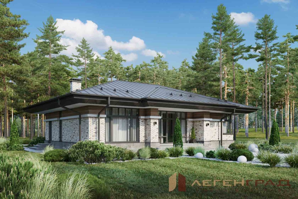 Архитектор Райт одноэтажные дома