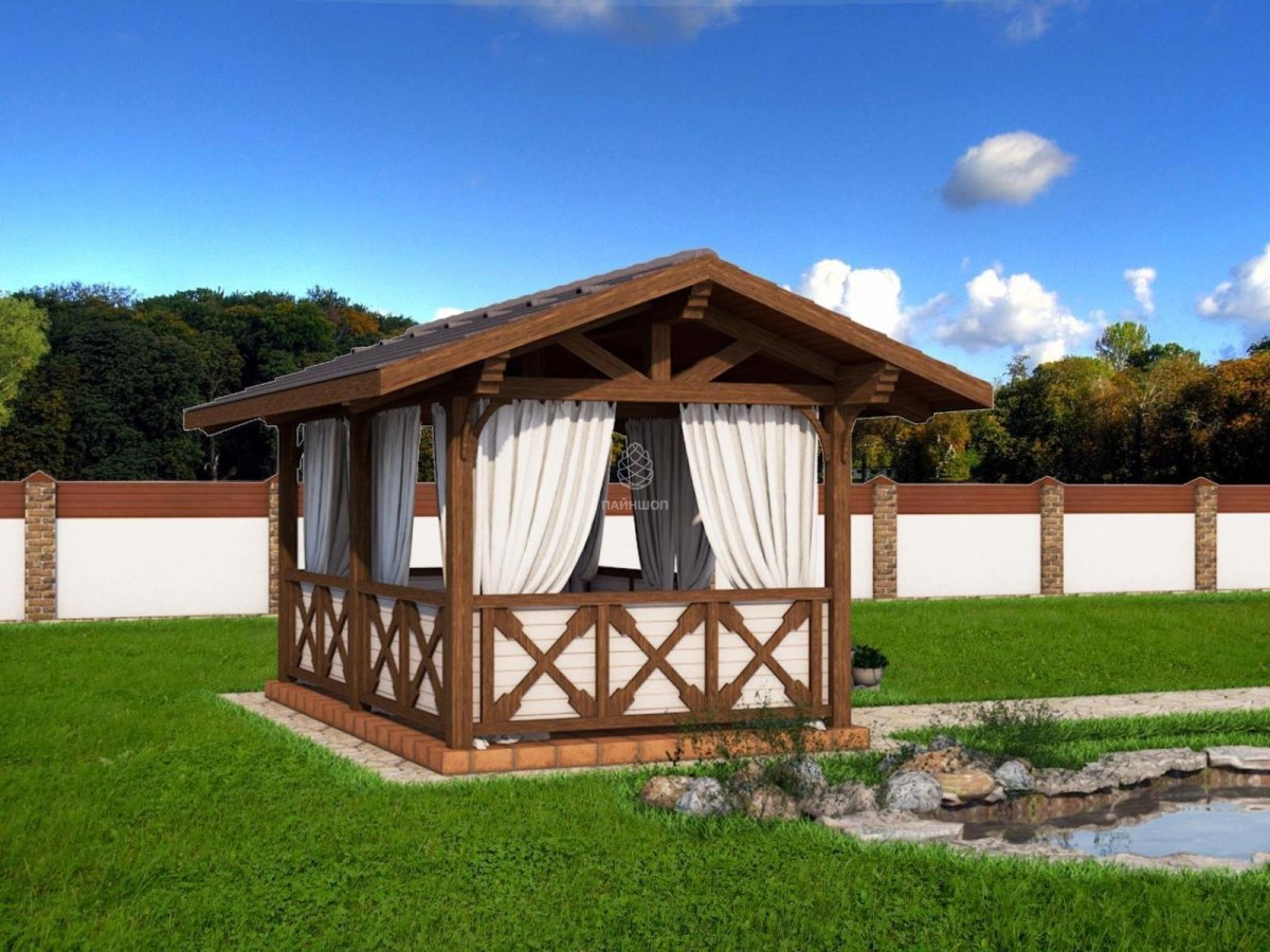 Беседка пергола Шале