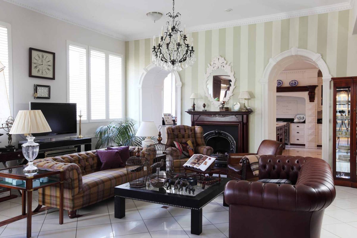 Отделочные материалы в английском стиле