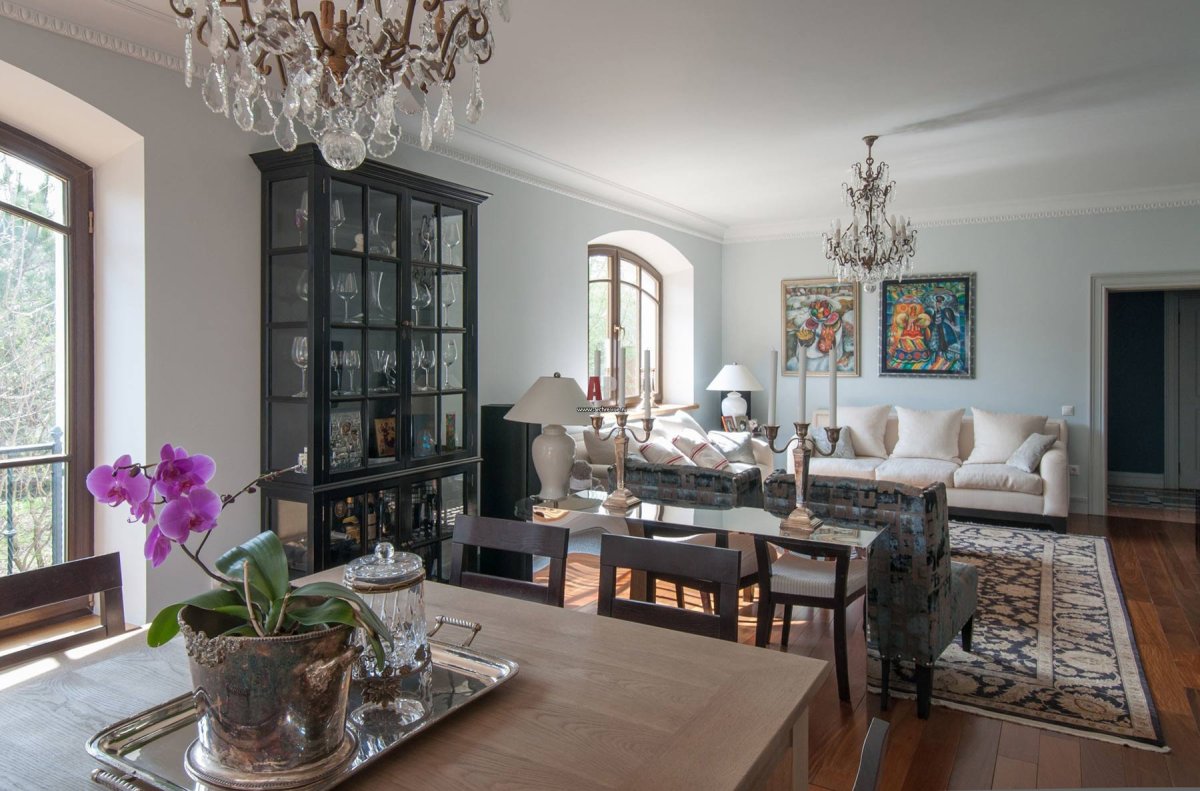 Французский Фьюжн в интерьере