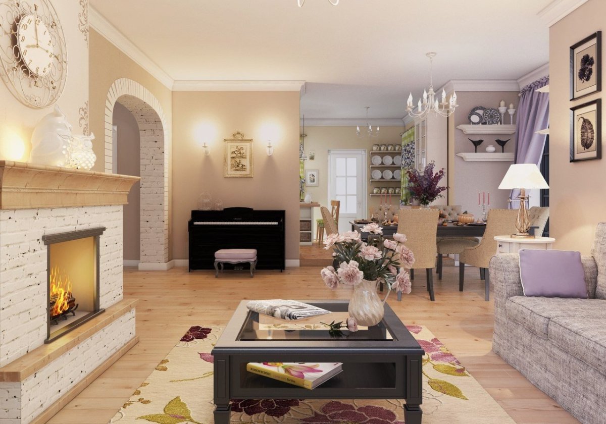 Дом моей мечты гостиная