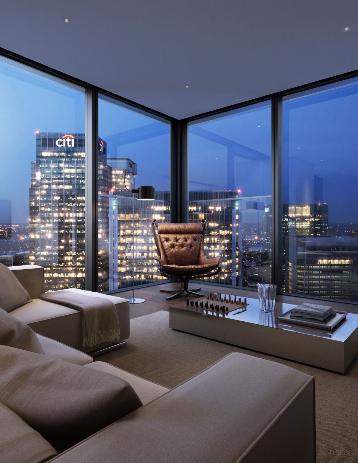 Квартира в небоскребе