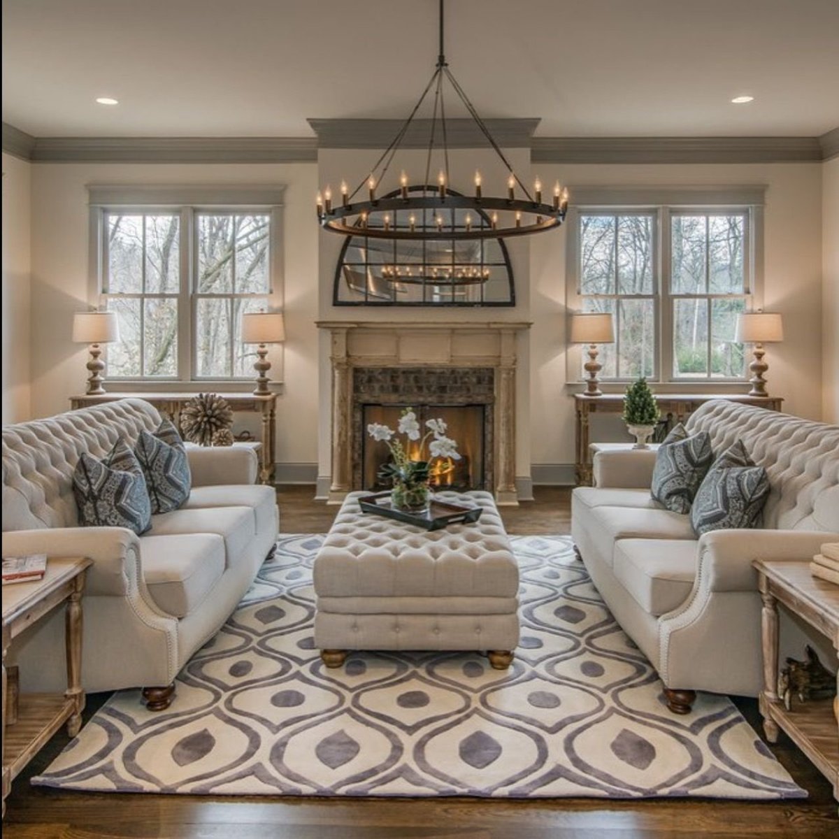 Гостиные в американском стиле