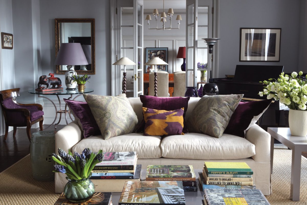 Стильный американский интерьер